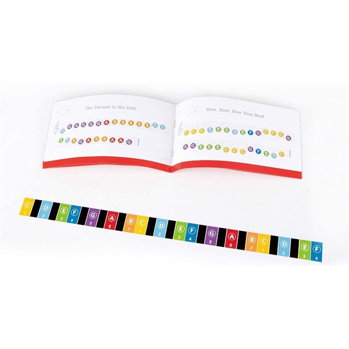 Hape Deluxe Grand Elektronik Piyano - Beyaz