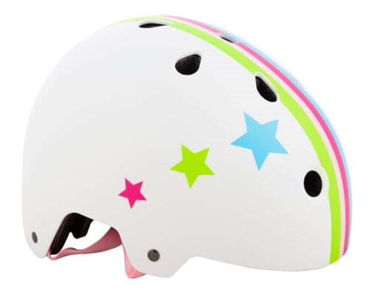 Helmet Starry White / Kask - Pembe Yıldız