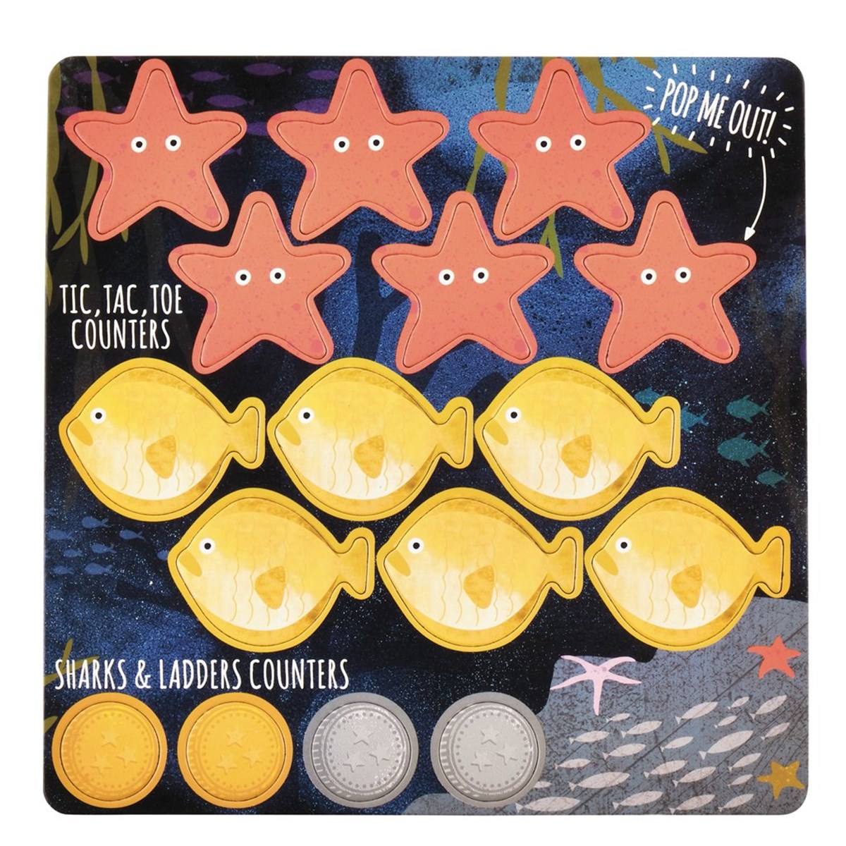 ıknatıslı Kutu Oyunları – 4'ü 1 arada /Deep Sea