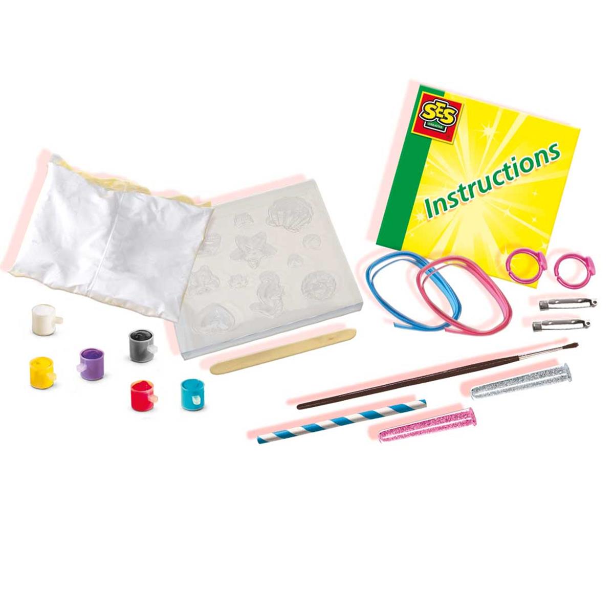 Kalıba Dök ve Boya - Mücevherler - Simli