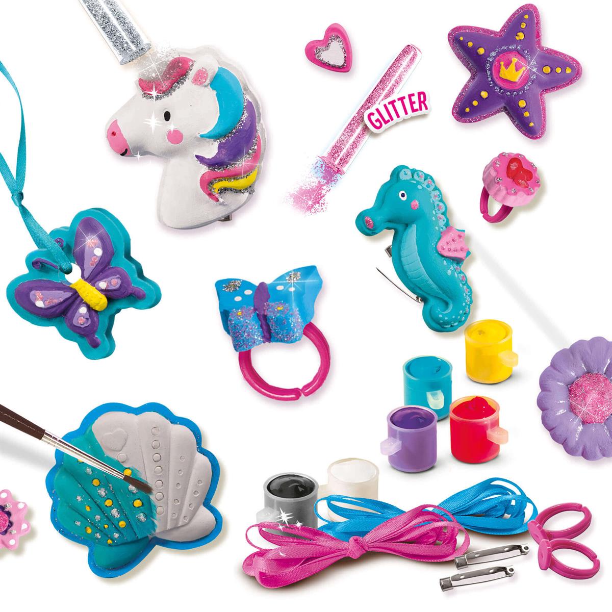 Kalıba Dök ve Boya - Mücevherler - Simli