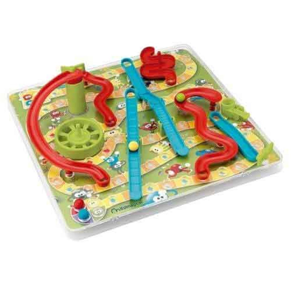 Lets Play 3D Snakes Race / 3D Snakes and Ladders