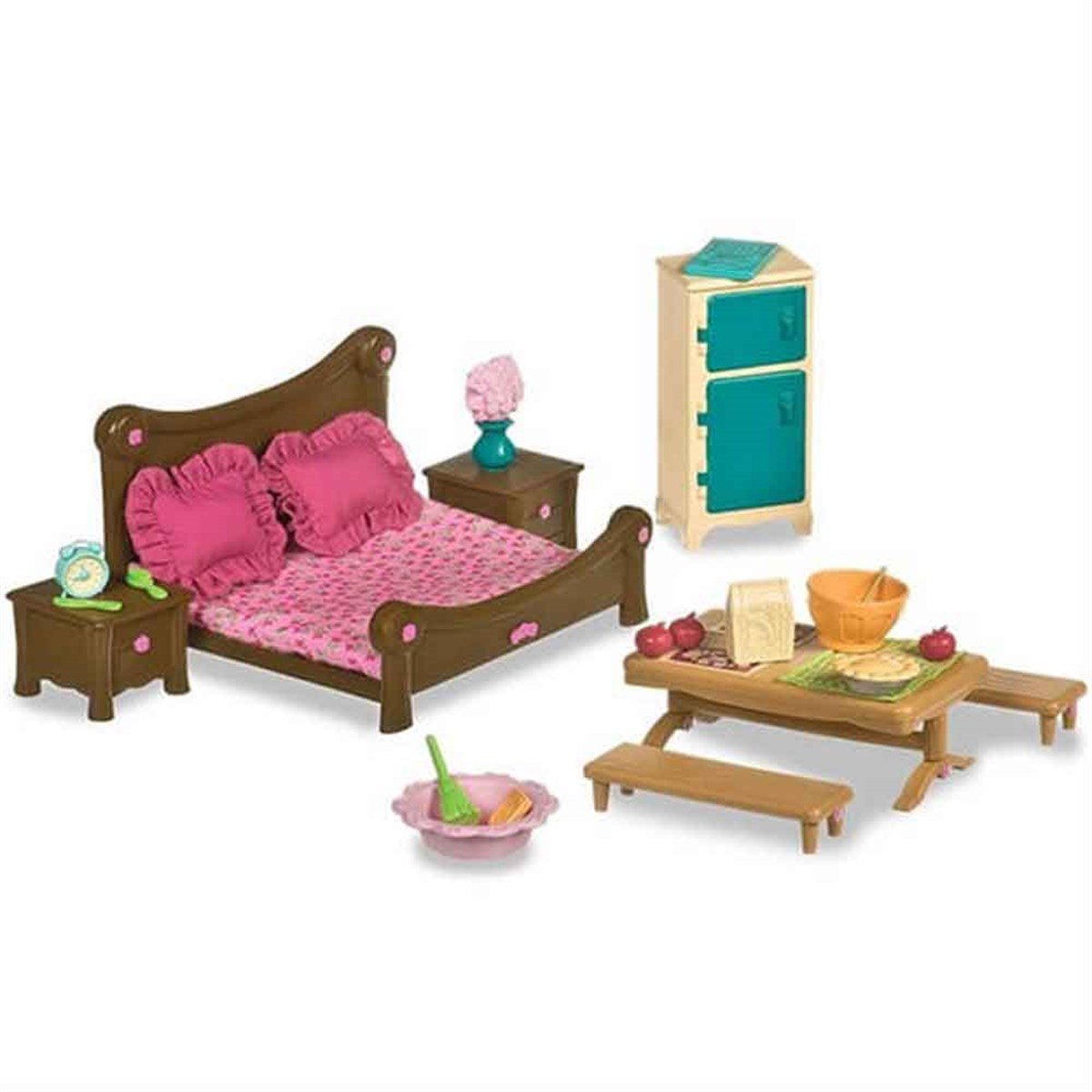 Li'l Woodzeez Yatak Odası ve Yemek Odası Seti