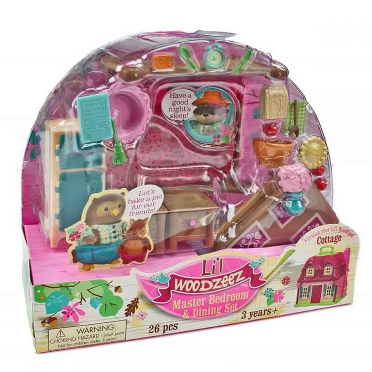 Li'l Woodzeez Yatak Odası ve Yemek Odası Seti