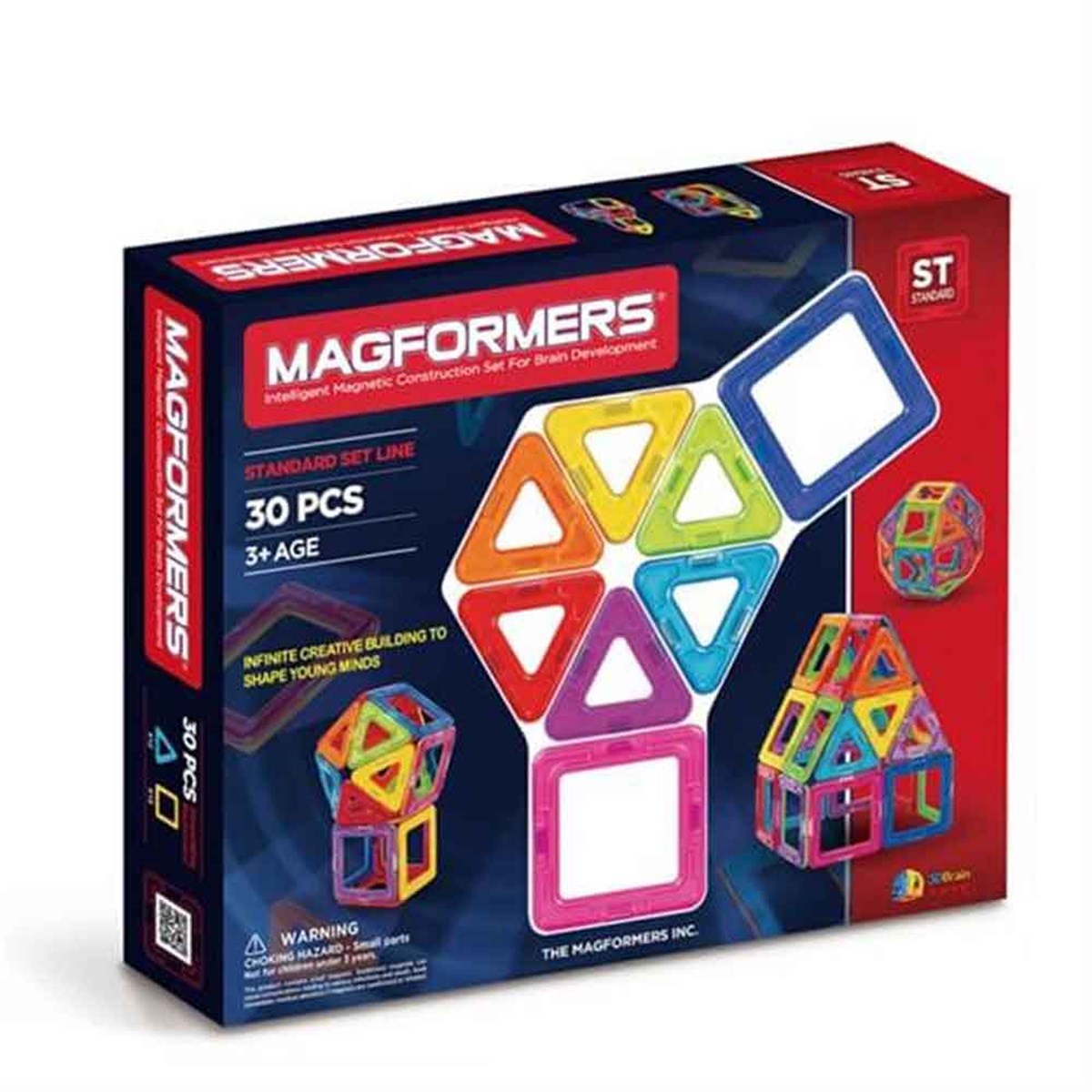 Magformers Mıknatıslı Basic Set 30 Parça    	