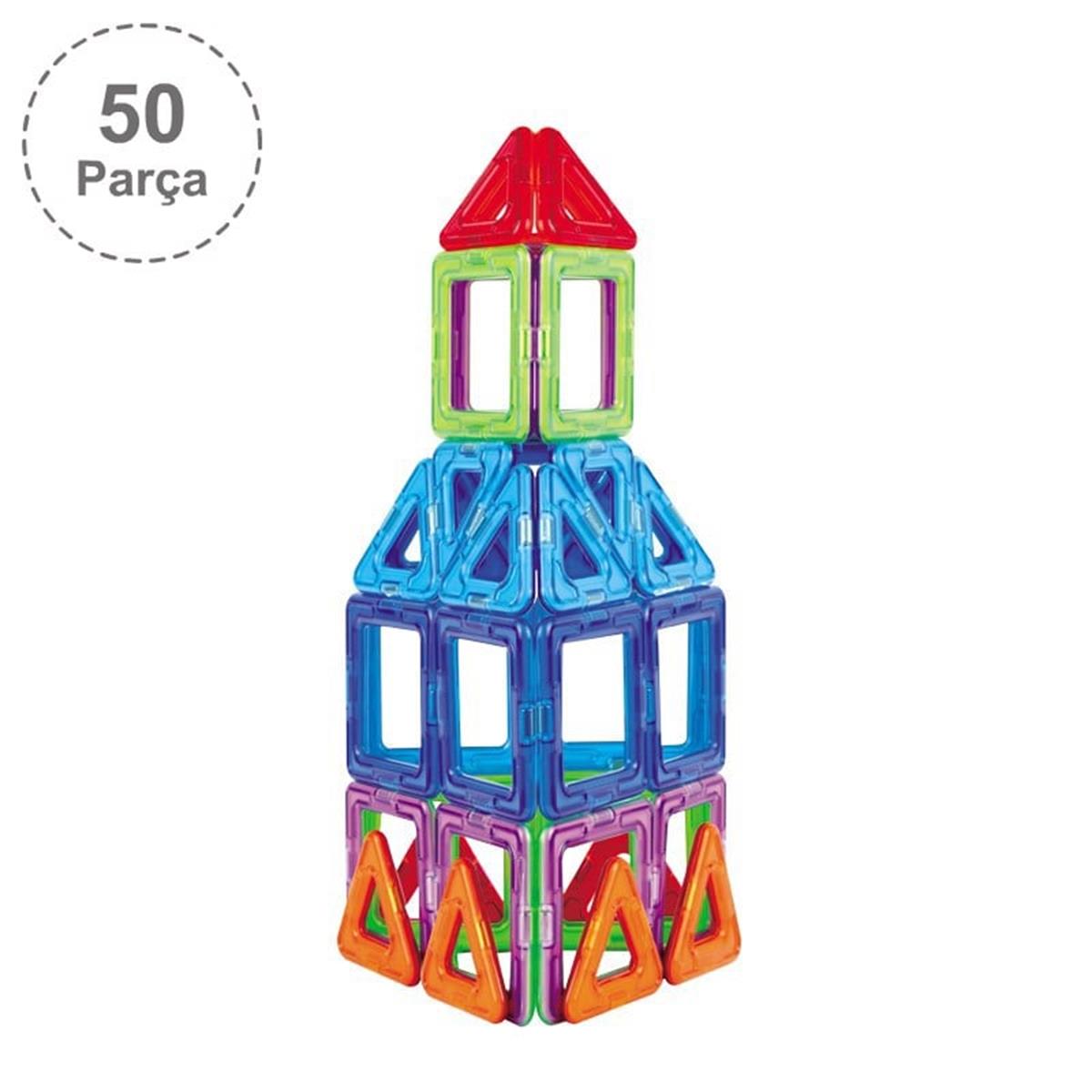 Magformers Mıknatıslı Basic Set  50 Parça