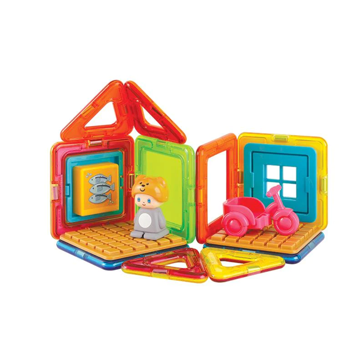 Magformers Mıknatıslı Cube House Set - Penguin - 20 Parça