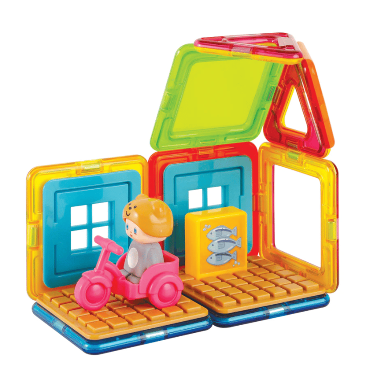 Magformers Mıknatıslı Cube House Set - Penguin - 20 Parça