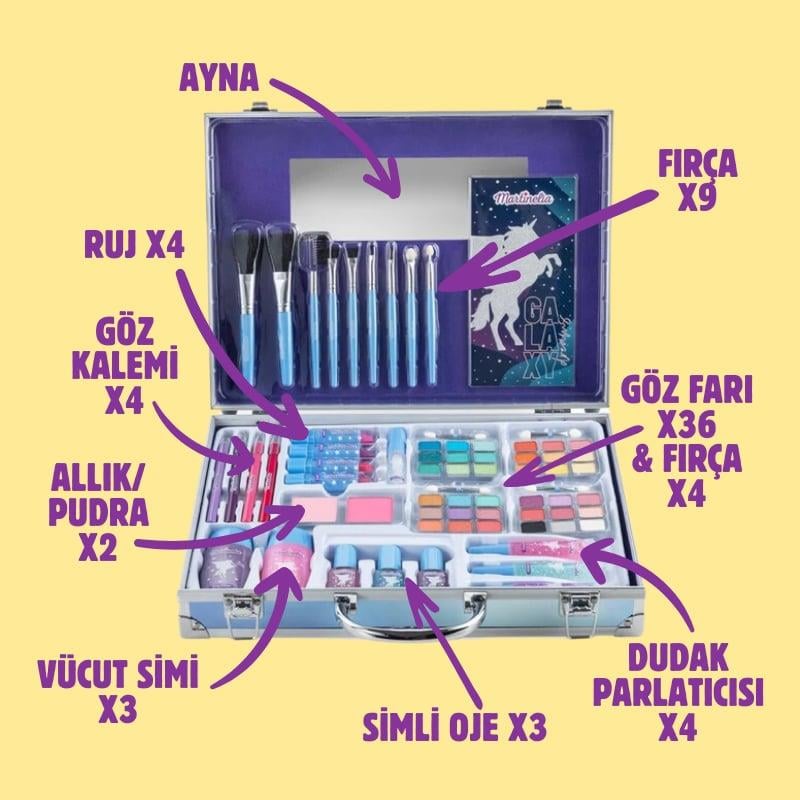 Martinelia Süper Kutulu Makyaj Seti - Galaxy Dreams