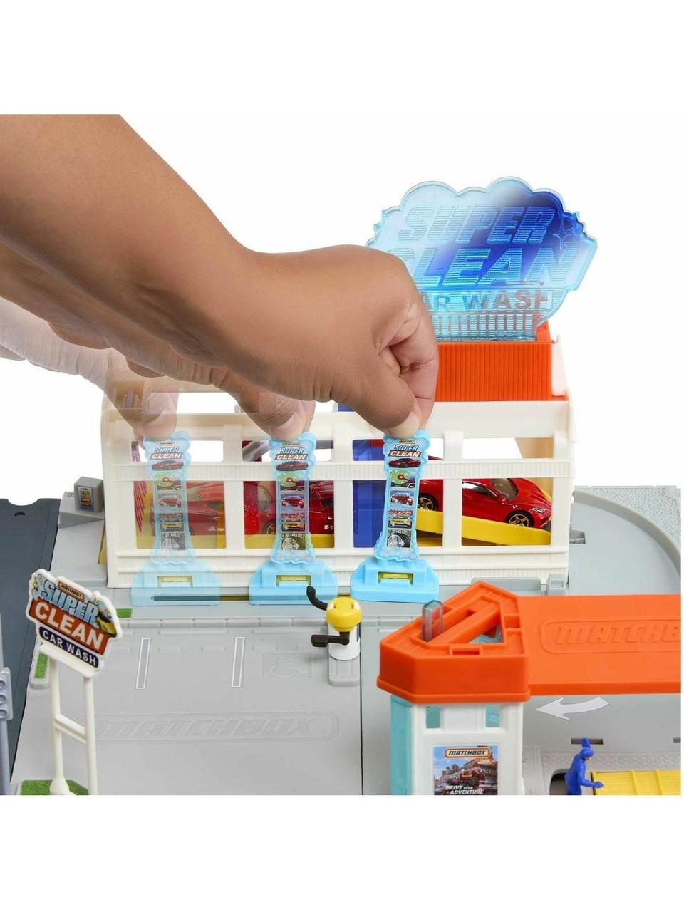 Matchbox Aksiyon Sürücüleri Oto Yıkama Seti