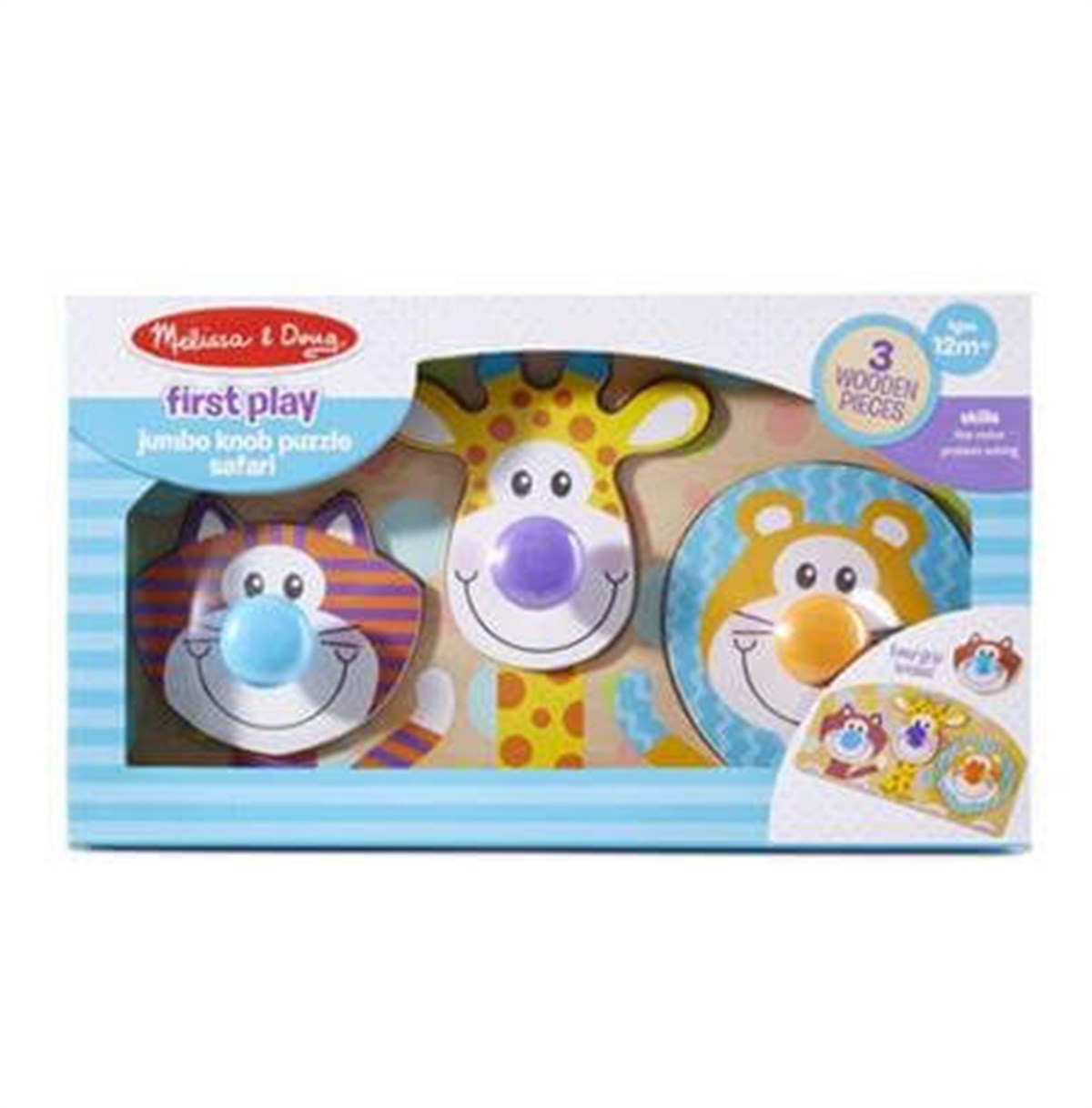 Melissa & Doug Büyük Tutmalı Yapboz / Safari