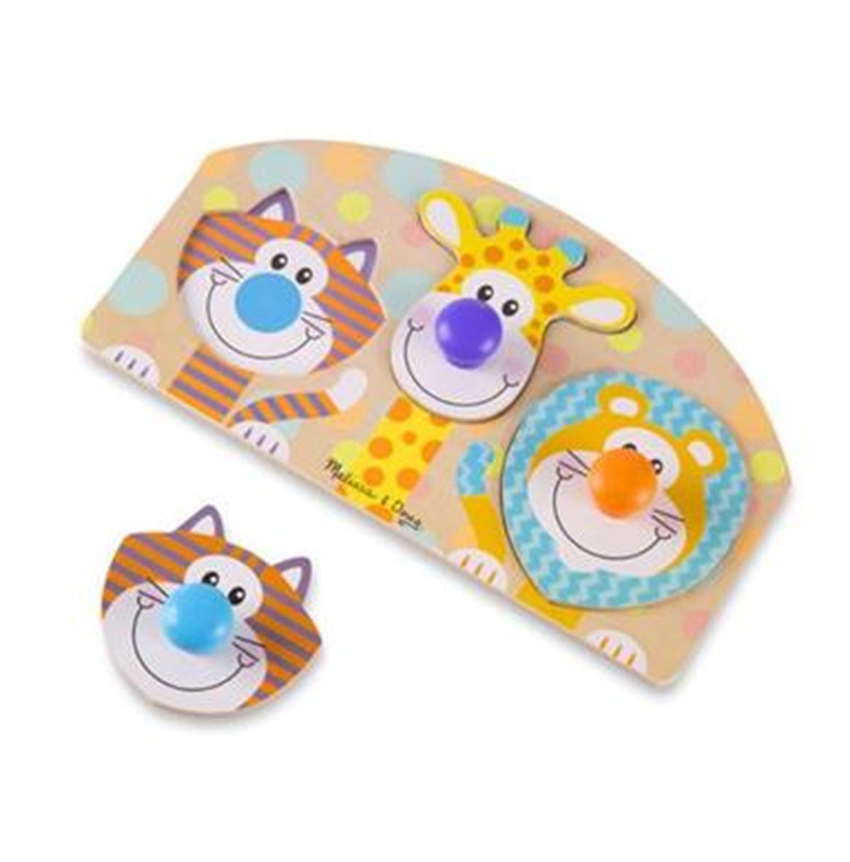 Melissa & Doug Büyük Tutmalı Yapboz / Safari