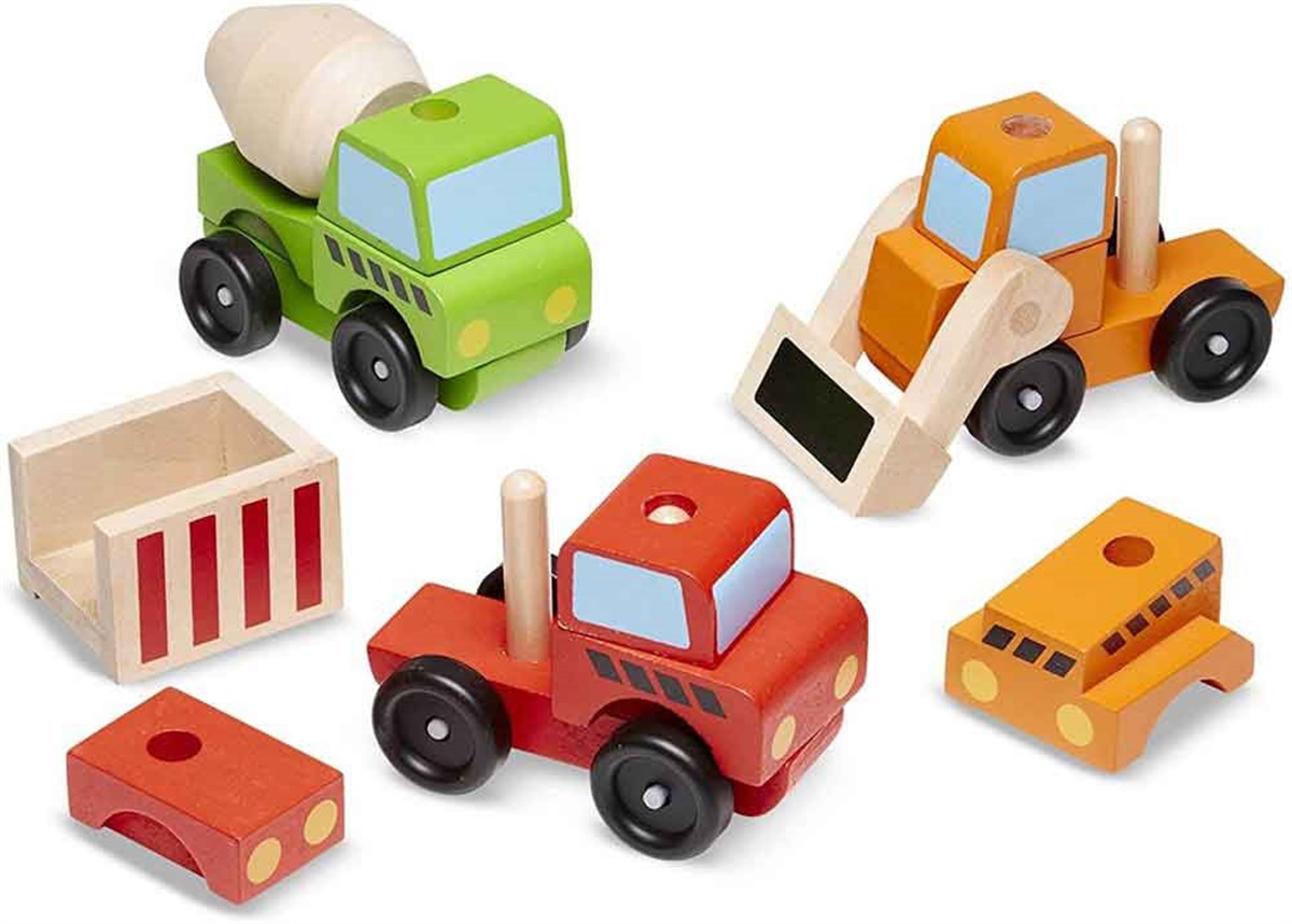 Melissa & Doug Ahşap İnşaat Araçları