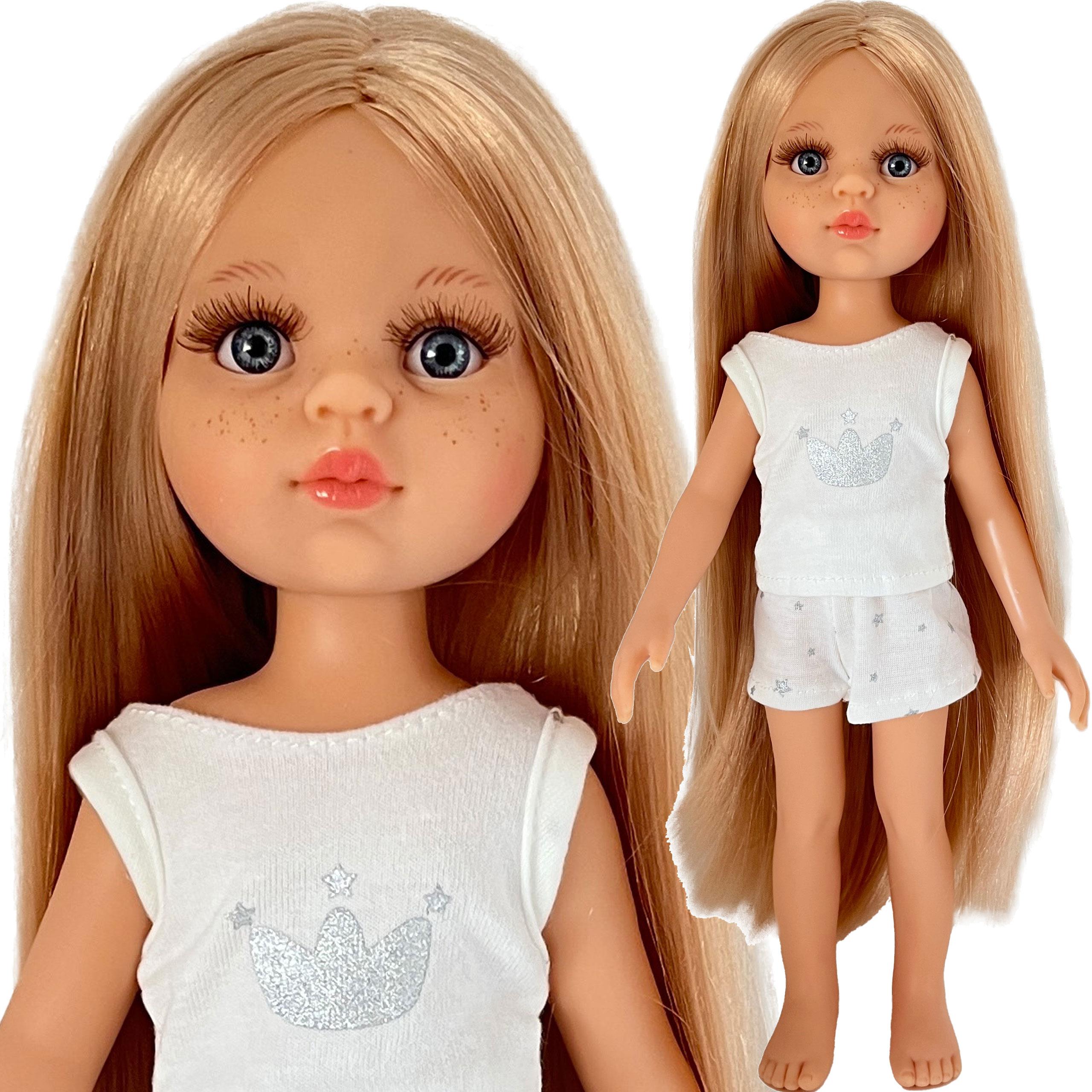 Paola Reina / Carla Amiga Pijama 2 Oyuncak Bebek 32 Cm