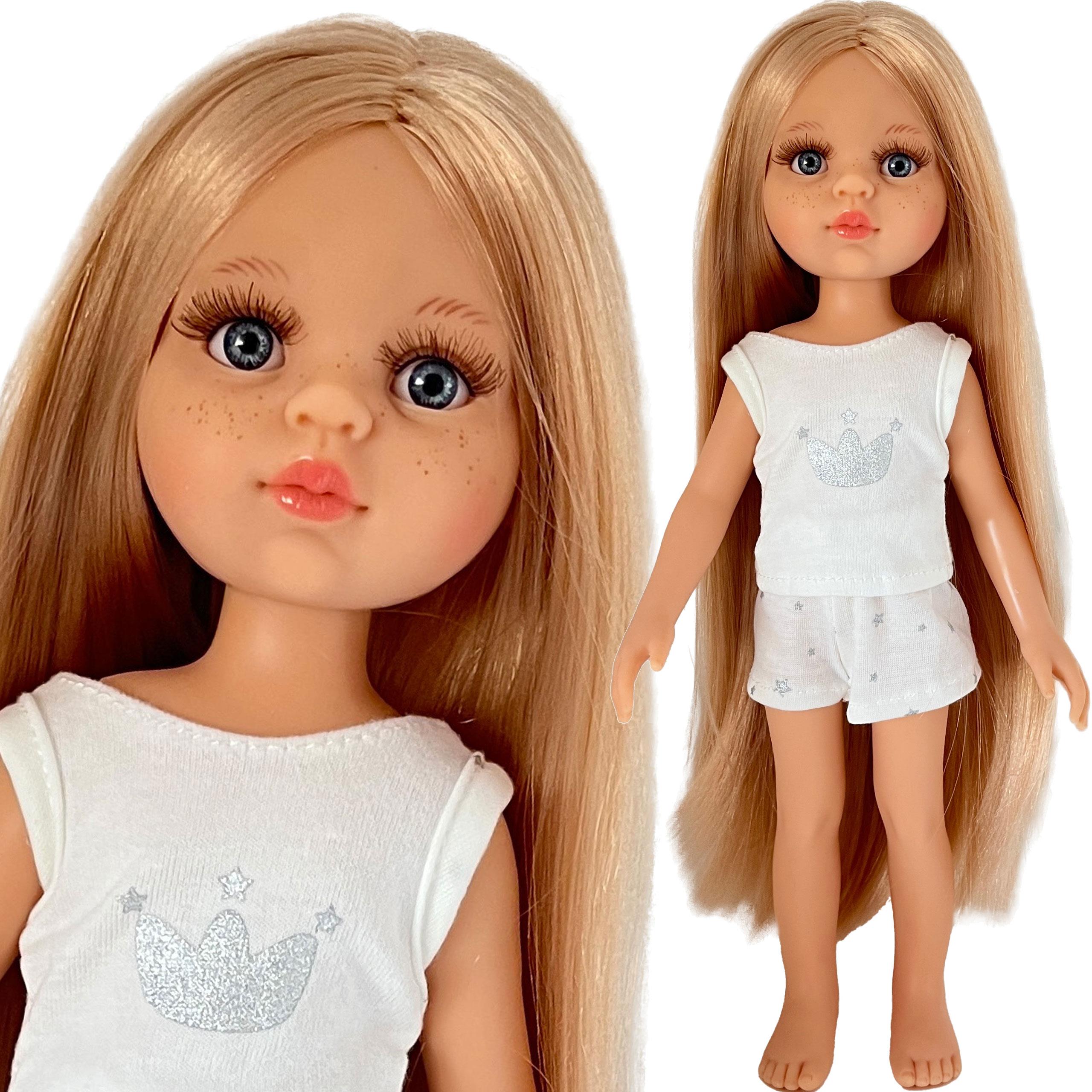 Paola Reina / Carla Amiga Pijama 2 Oyuncak Bebek 32 Cm