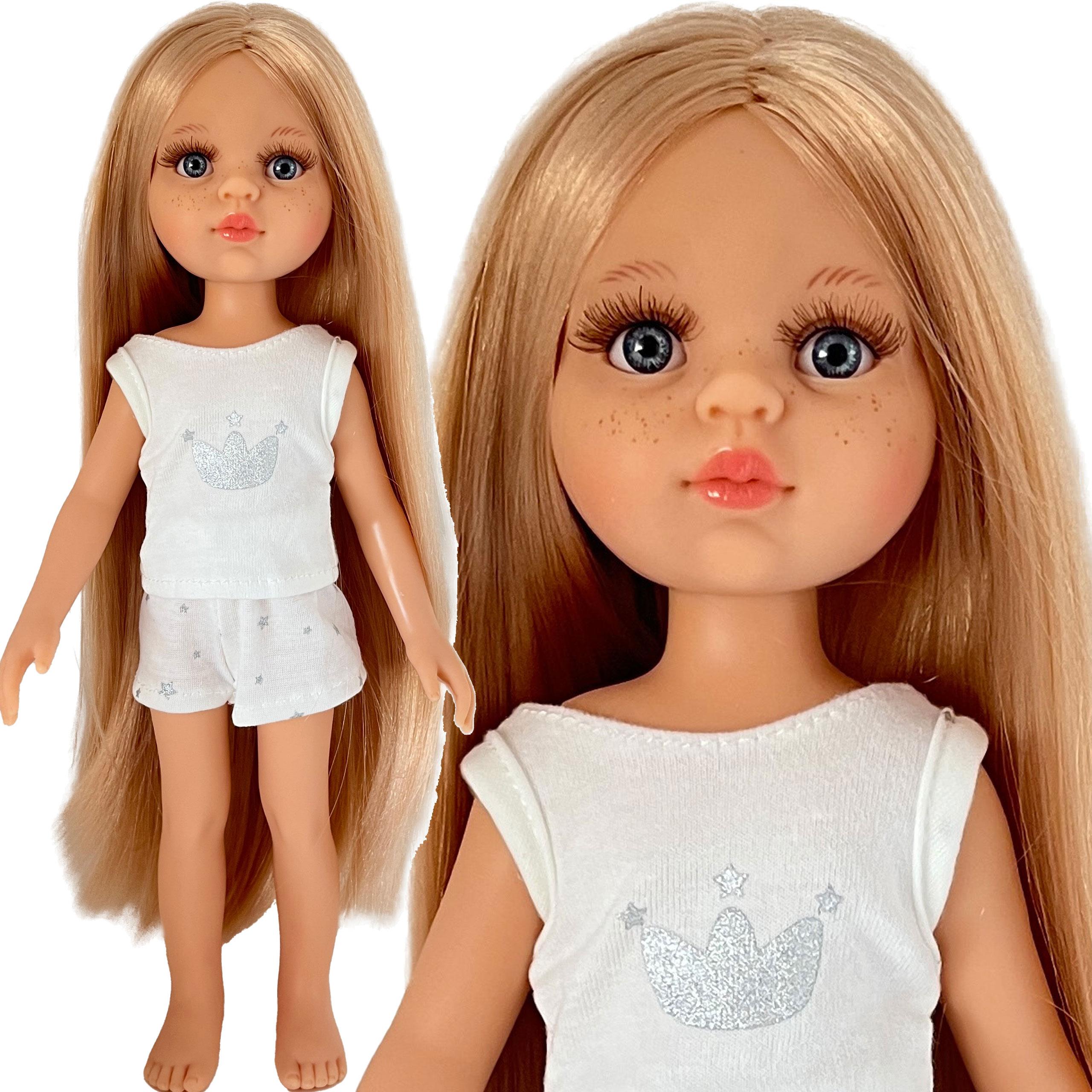 Paola Reina / Carla Amiga Pijama 2 Oyuncak Bebek 32 Cm