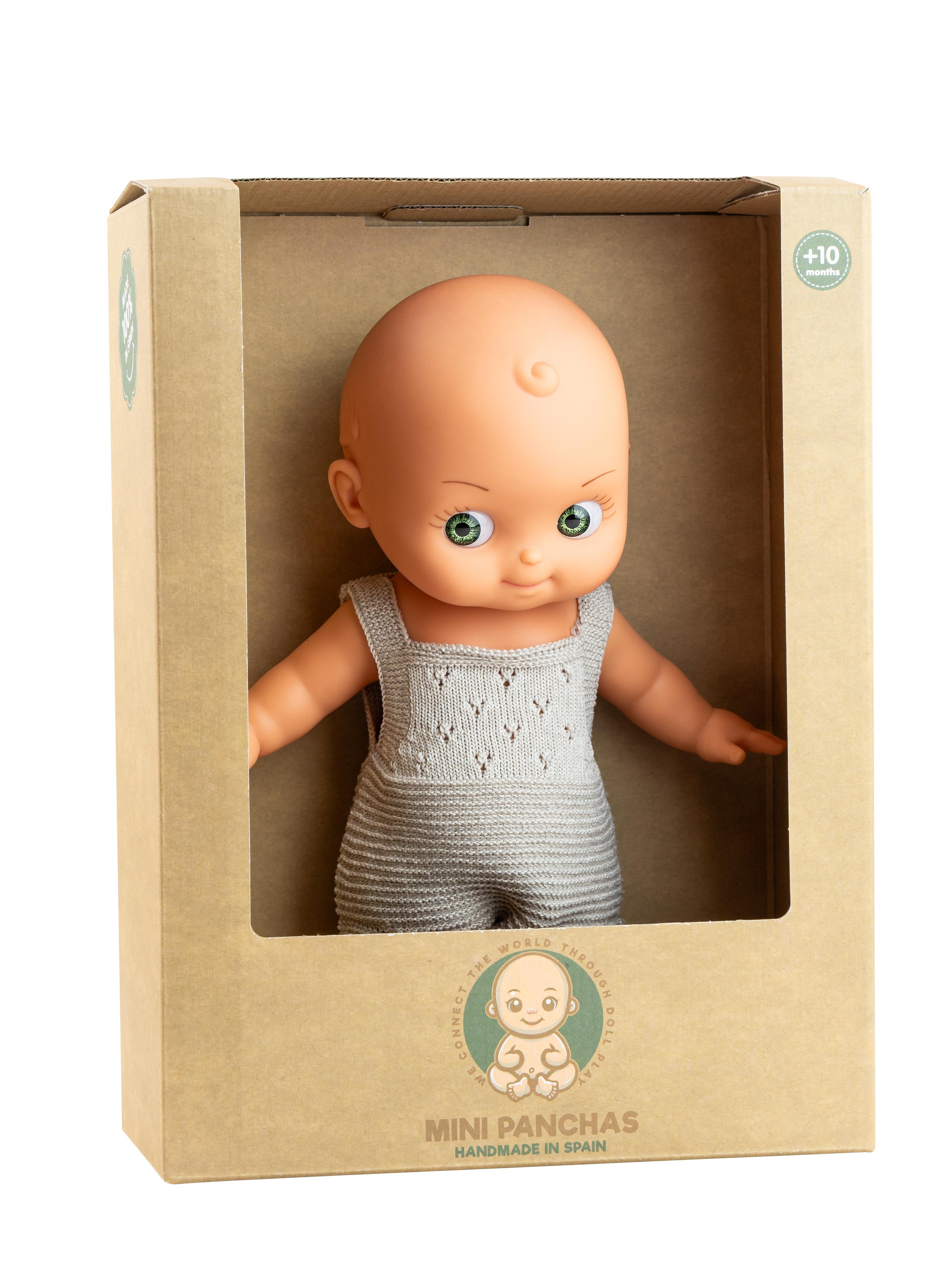 Paola Reina / Mini Panchas Yeşil Gözlü Pijama Bebek 28 Cm