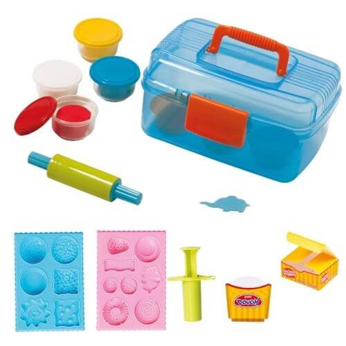 Plasty Play Burger / Oyun Hamuru Burger Kiti