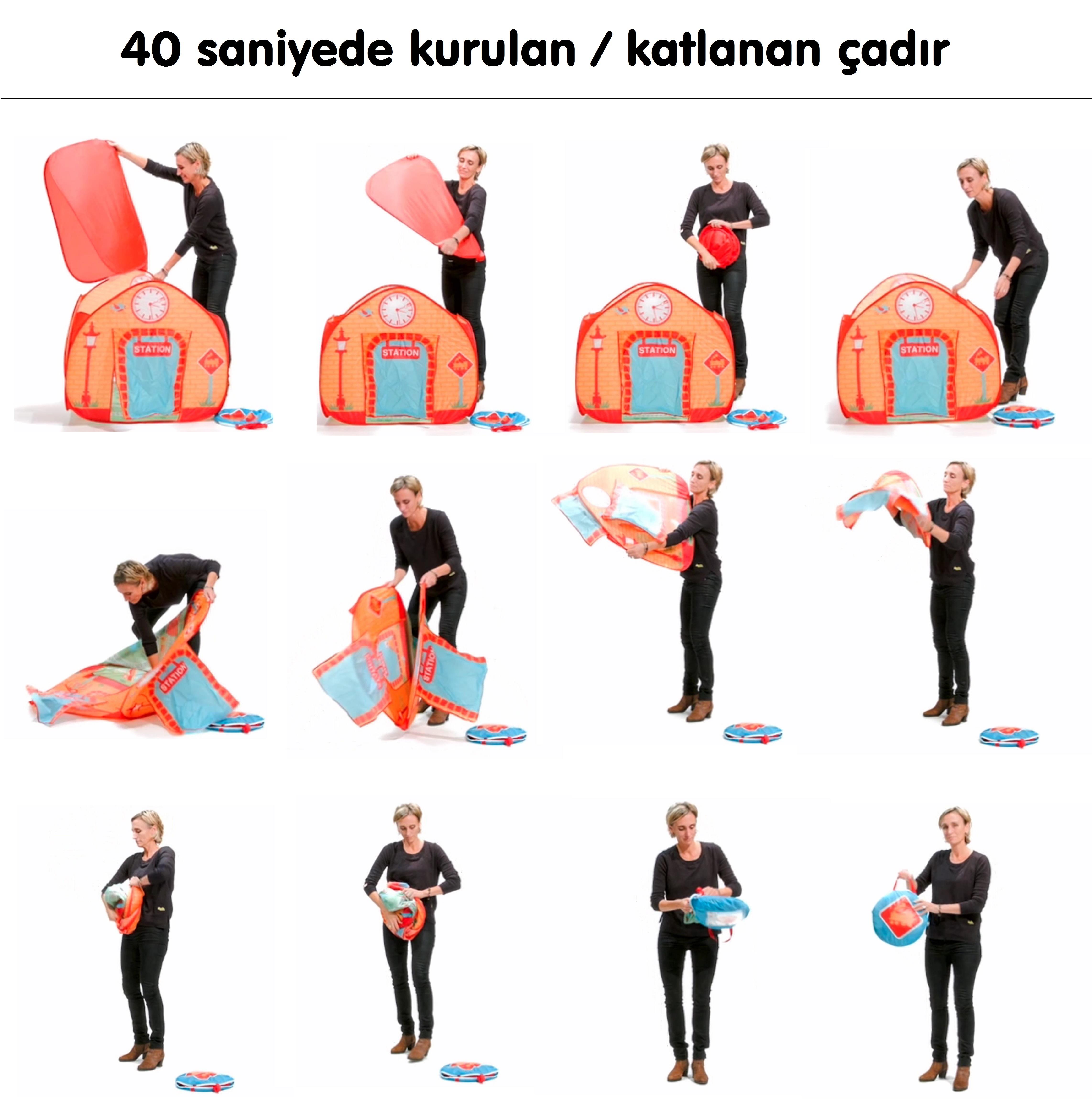 POP IT UP GARAJ OYUN CADIRI - KOLAY KURULUM