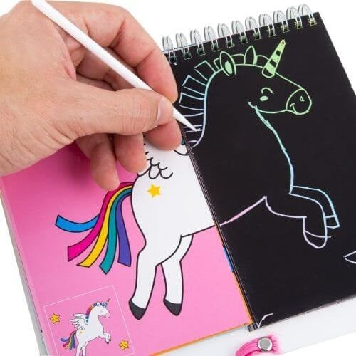 Scratch Sketchbook / Kazıma Defteri - Unicorn
