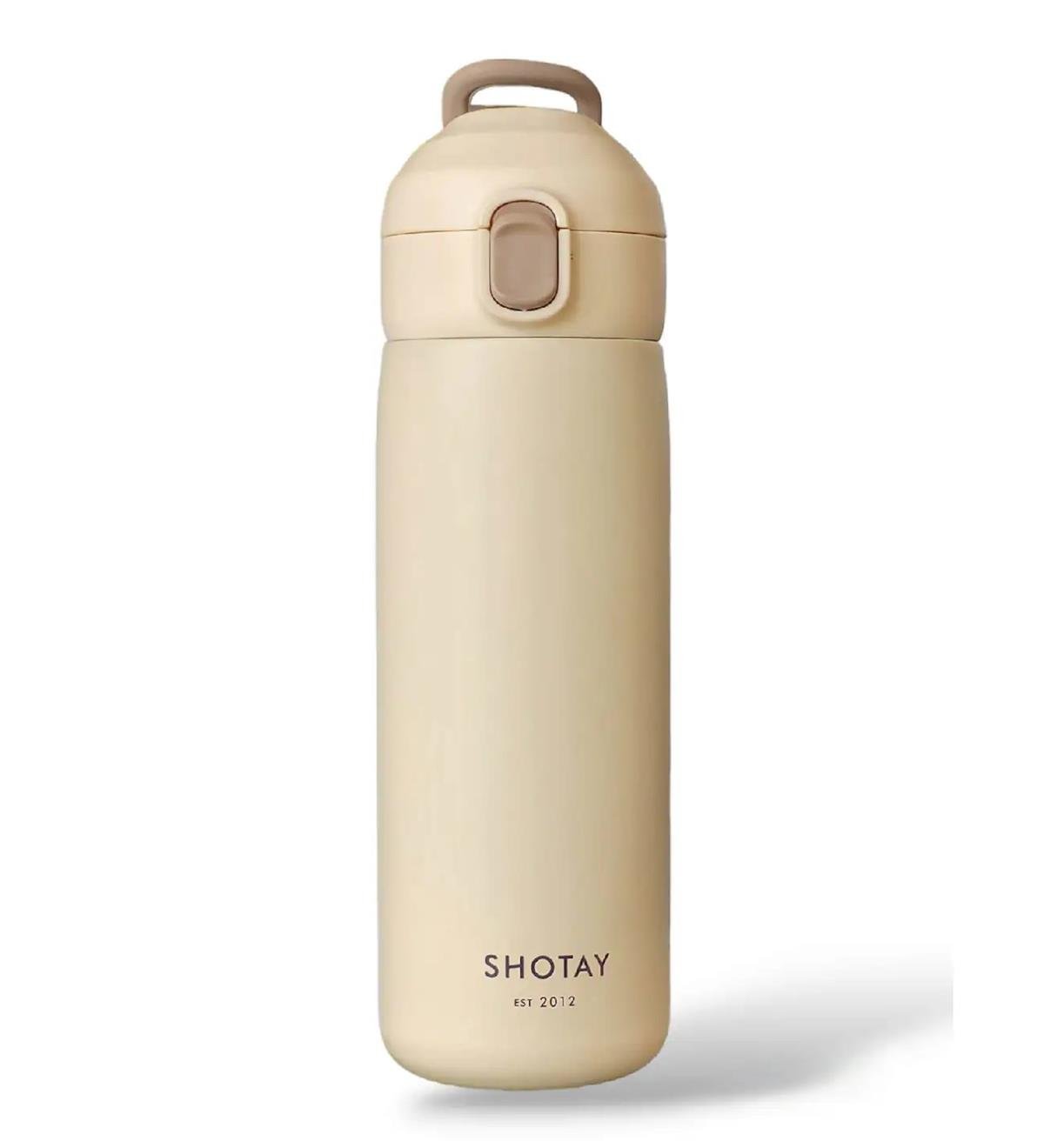 Shotay Silikon Askılı Çelik Termos Matara 420ML 