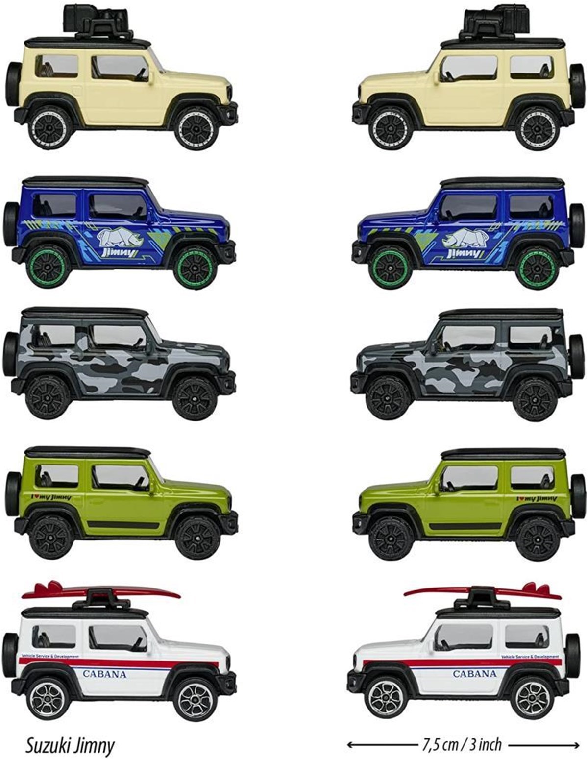 Simba Suzuki Jimny 5 Pieces Giftpack
