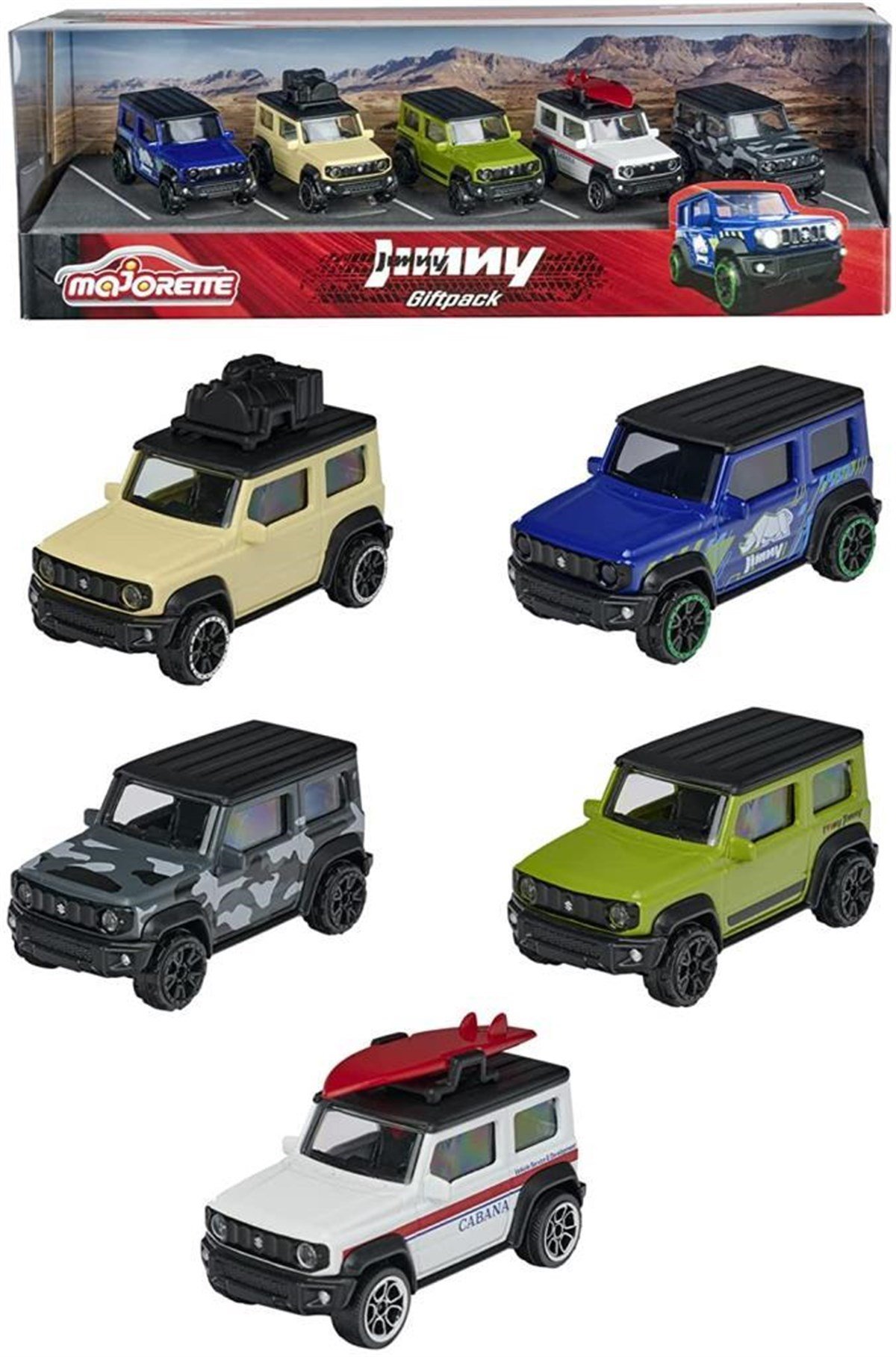 Simba Suzuki Jimny 5 Pieces Giftpack