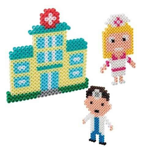 Super Beads Hospital Team / Ütü Boncukları Hastane Seti