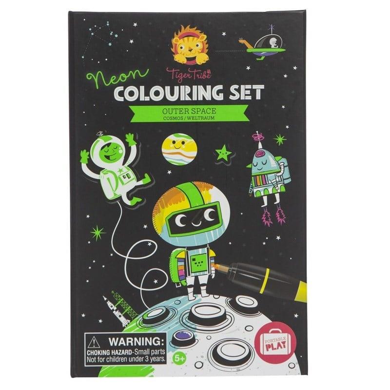 Tiger Tribe Neon Boyama Seti - Outer Space