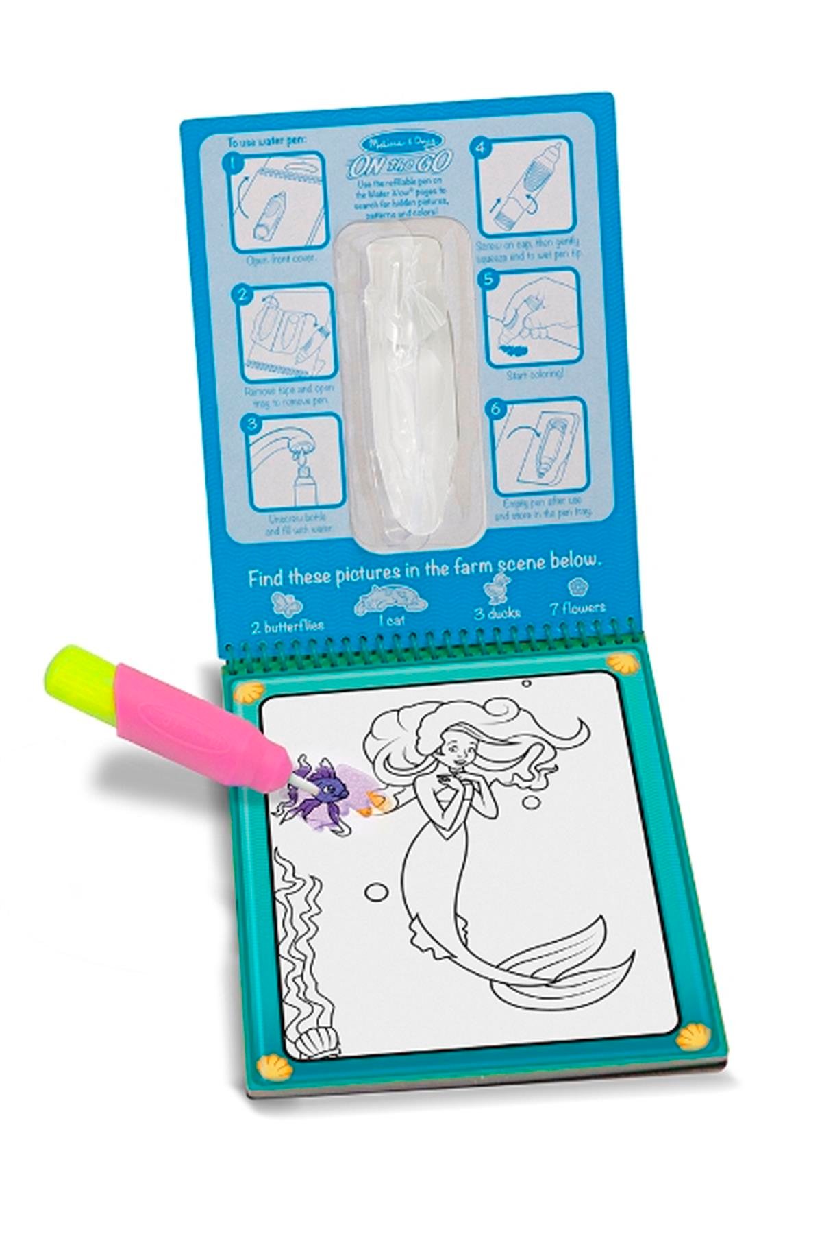 Water Wow! Su ile boyama kitabı - Peri Hikayesi