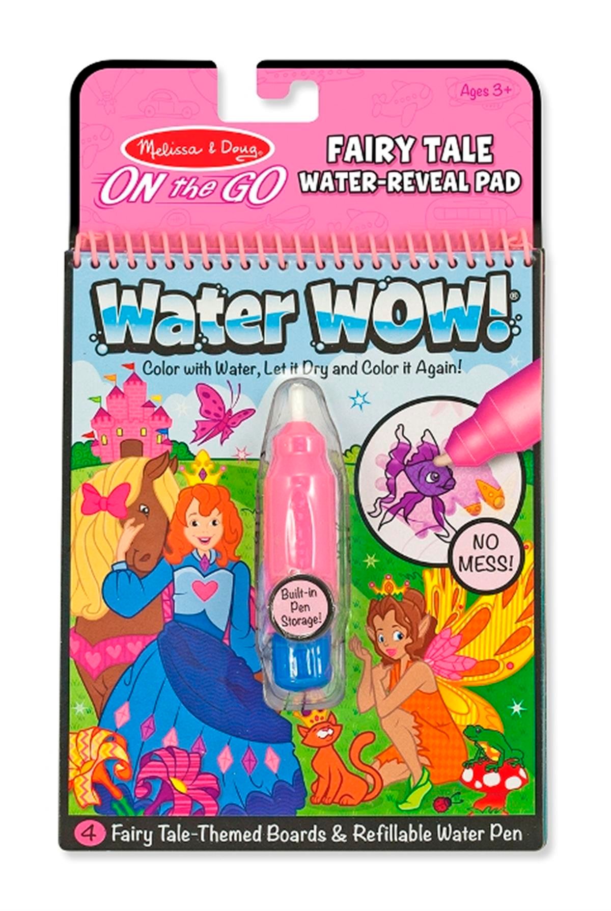 Water Wow! Su ile boyama kitabı - Peri Hikayesi