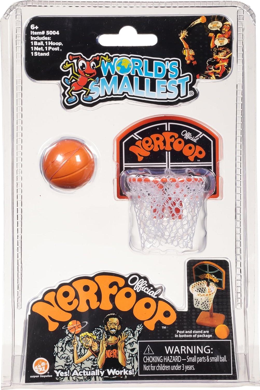 World's Smallest  Nerfoop Basketball