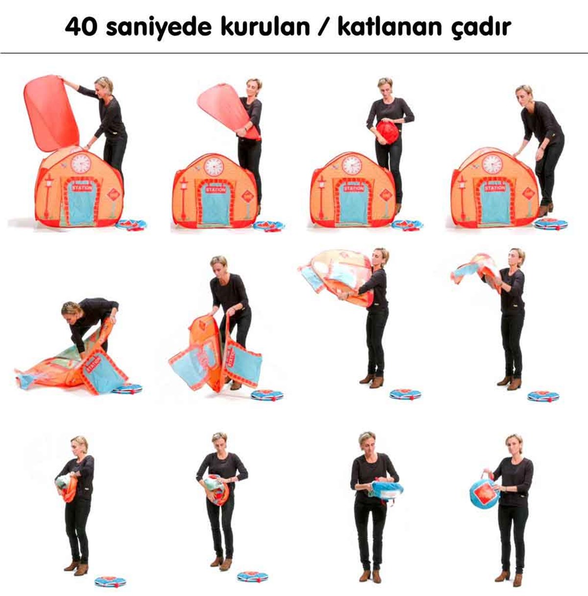 Yakamoz Pop It Up İtfaiye Oyun Çadırı