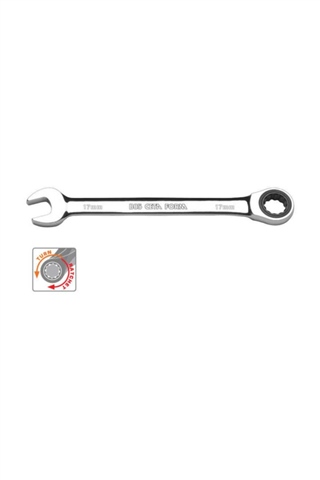 Ceta Form B05-09 9 mm C-Gear Cırcırlı Kombine Anahtarlar Düz