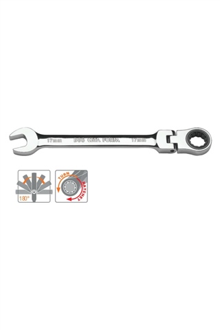 Ceta Form B06-17 17 mm C-Gear Cırcırlı Kombine Anahtar Mafsallı