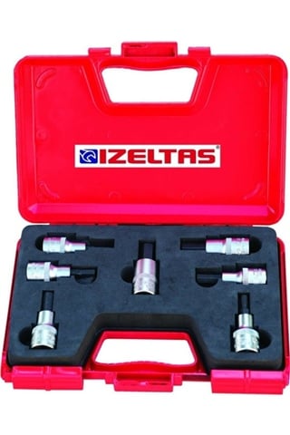 Izeltaş 1/2 Lokmalı Allen Uç Takımı 60MM 7'li