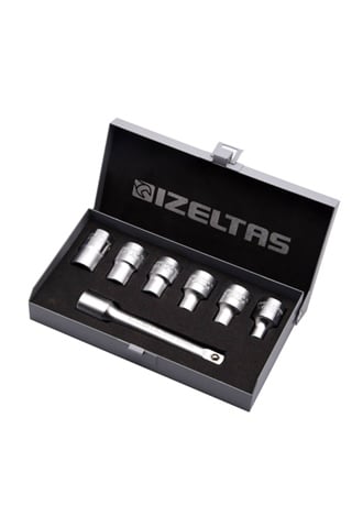 Izeltaş 1/2 Star (Torx) Lokma Anahtar Takımı 7'li