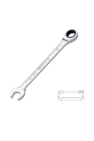 İzeltaş Cırcır Kombine Anahtar 21 Mm