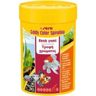 Sera Goldy Color Spirulina Renk Yemi 100 ml 39 gr