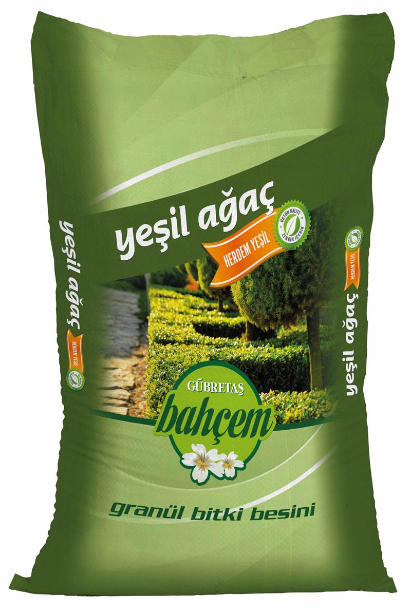 HERDEM YEŞİL AĞAÇLAR VE SÜS ÇALILARI İÇİN GRANÜL BESİN (20 Kg)