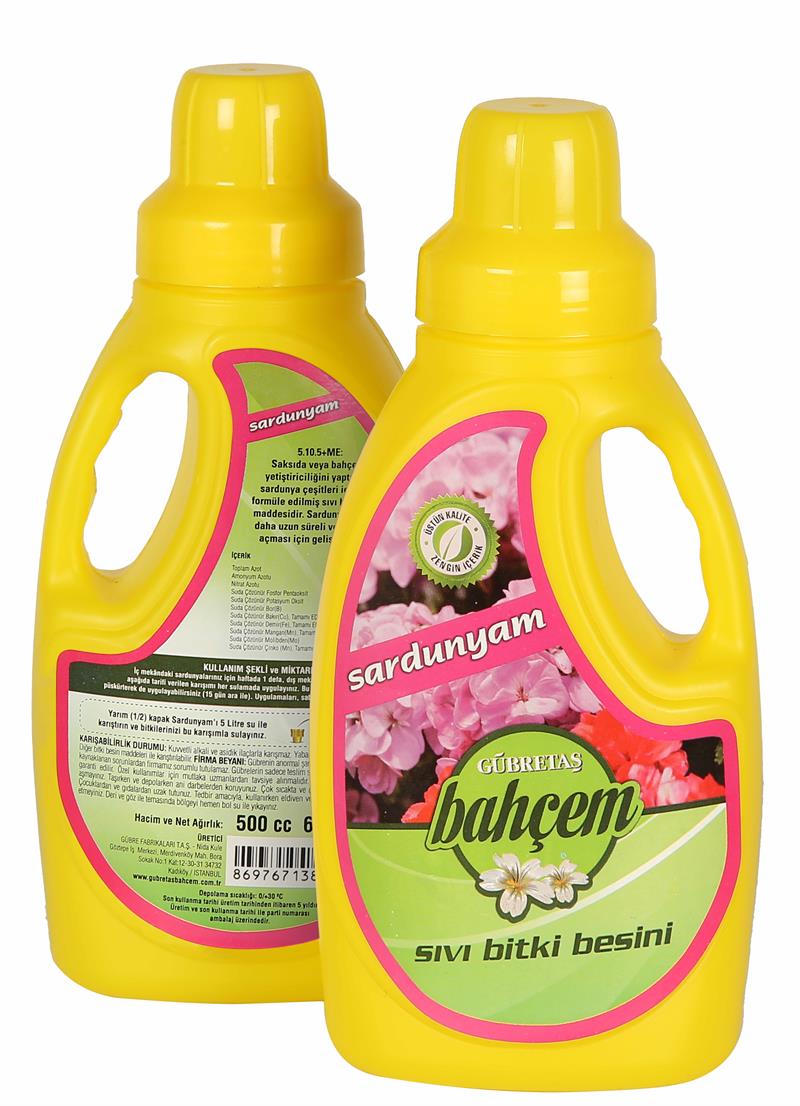 SARDUNYALAR  İÇİN SIVI BESİN (500cc)