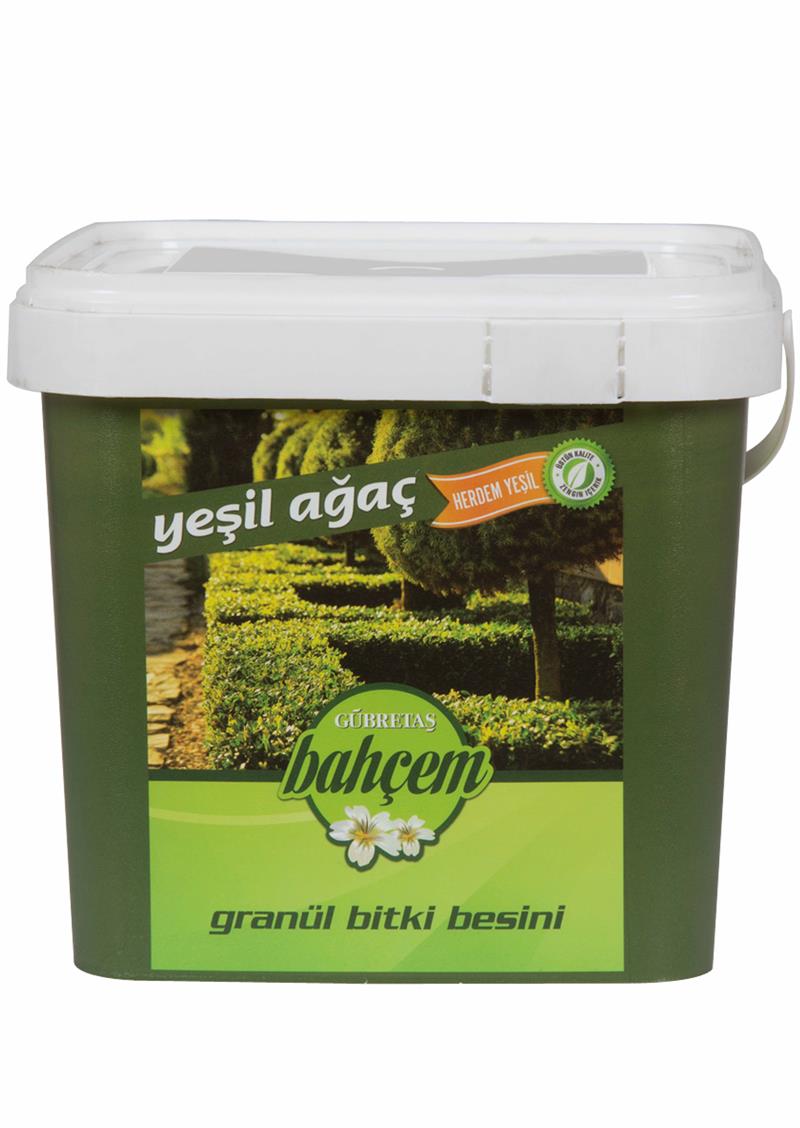 HERDEM YEŞİL AĞAÇLAR VE SÜS ÇALILARI İÇİN GRANÜL BESİN (4 Kg)