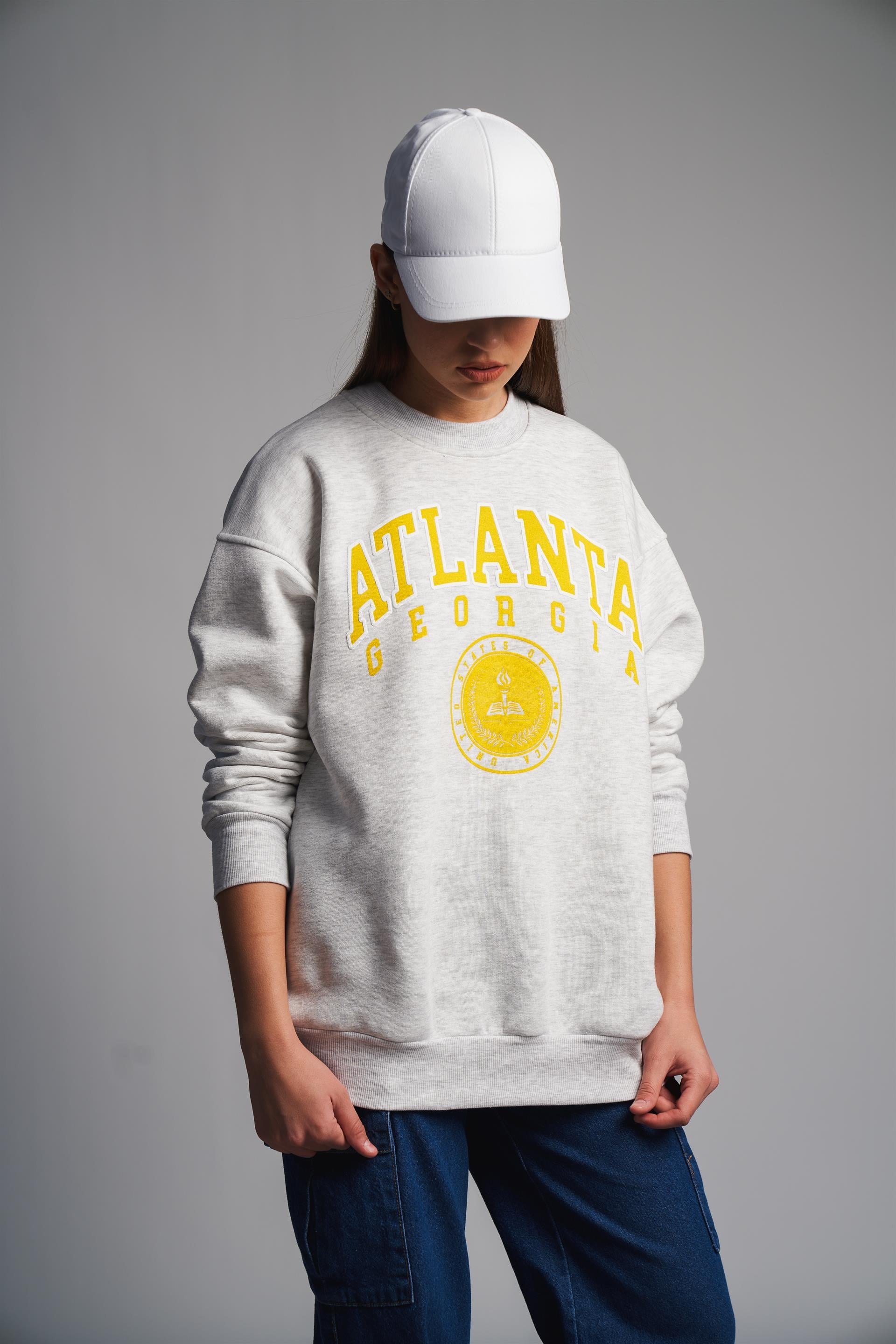Atlanta Baskılı Sweatshirt