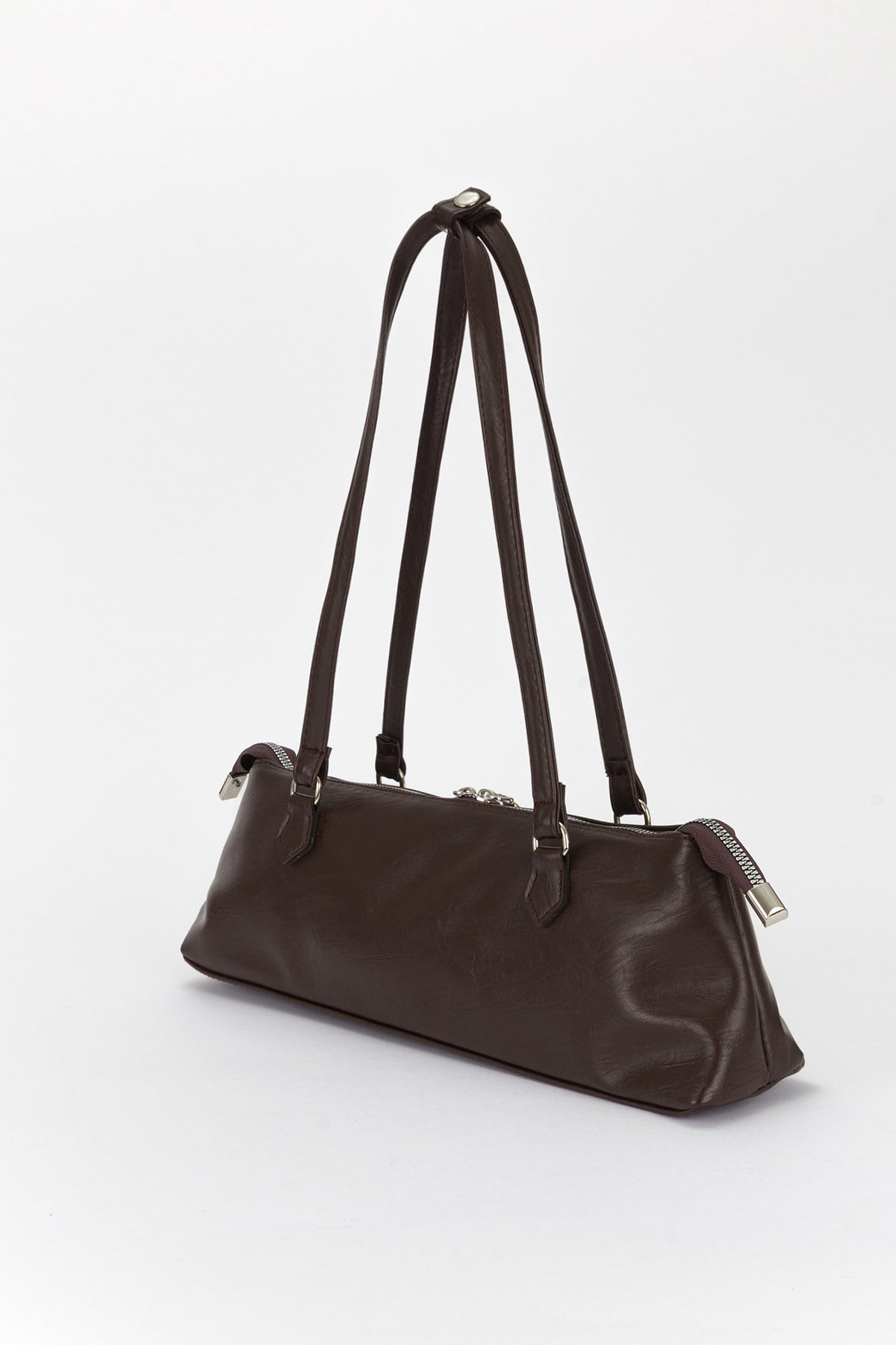 Basic Long Baget Çanta Kahve