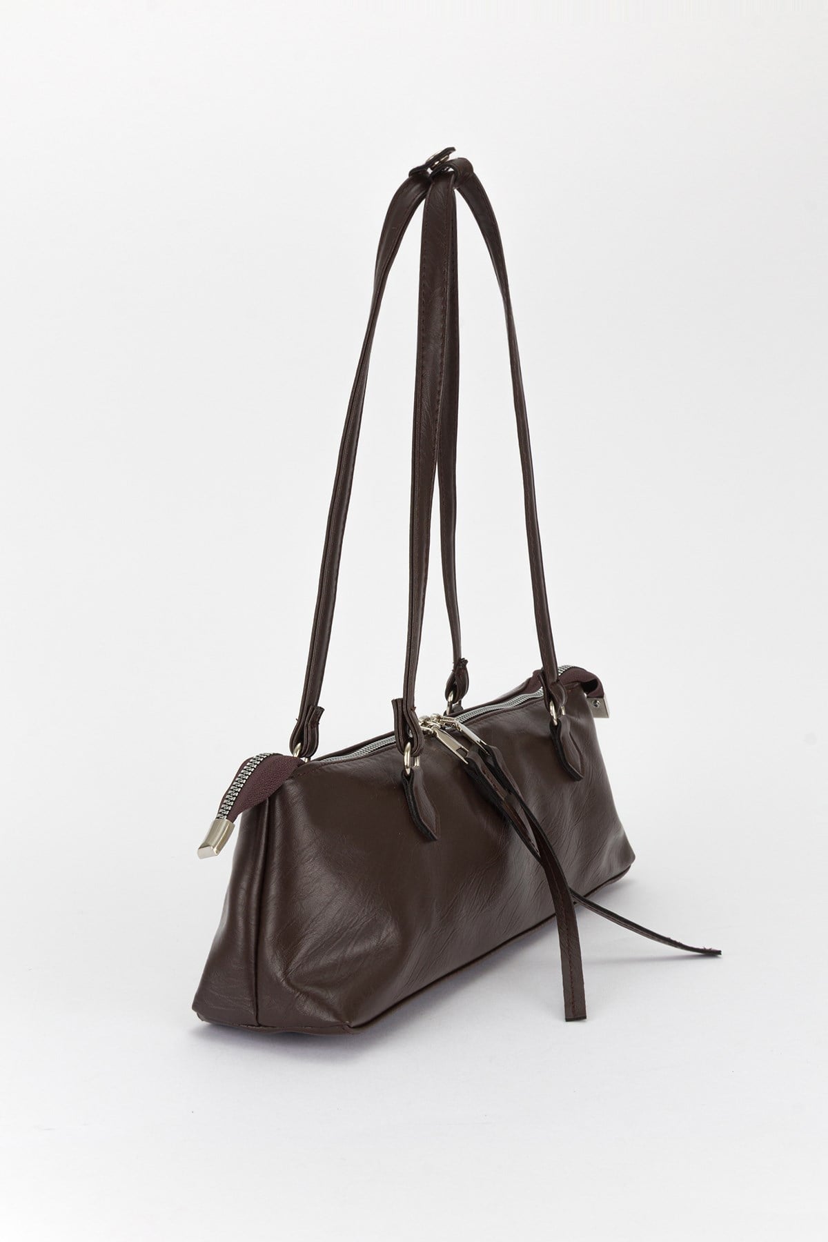 Basic Long Baget Çanta Kahve