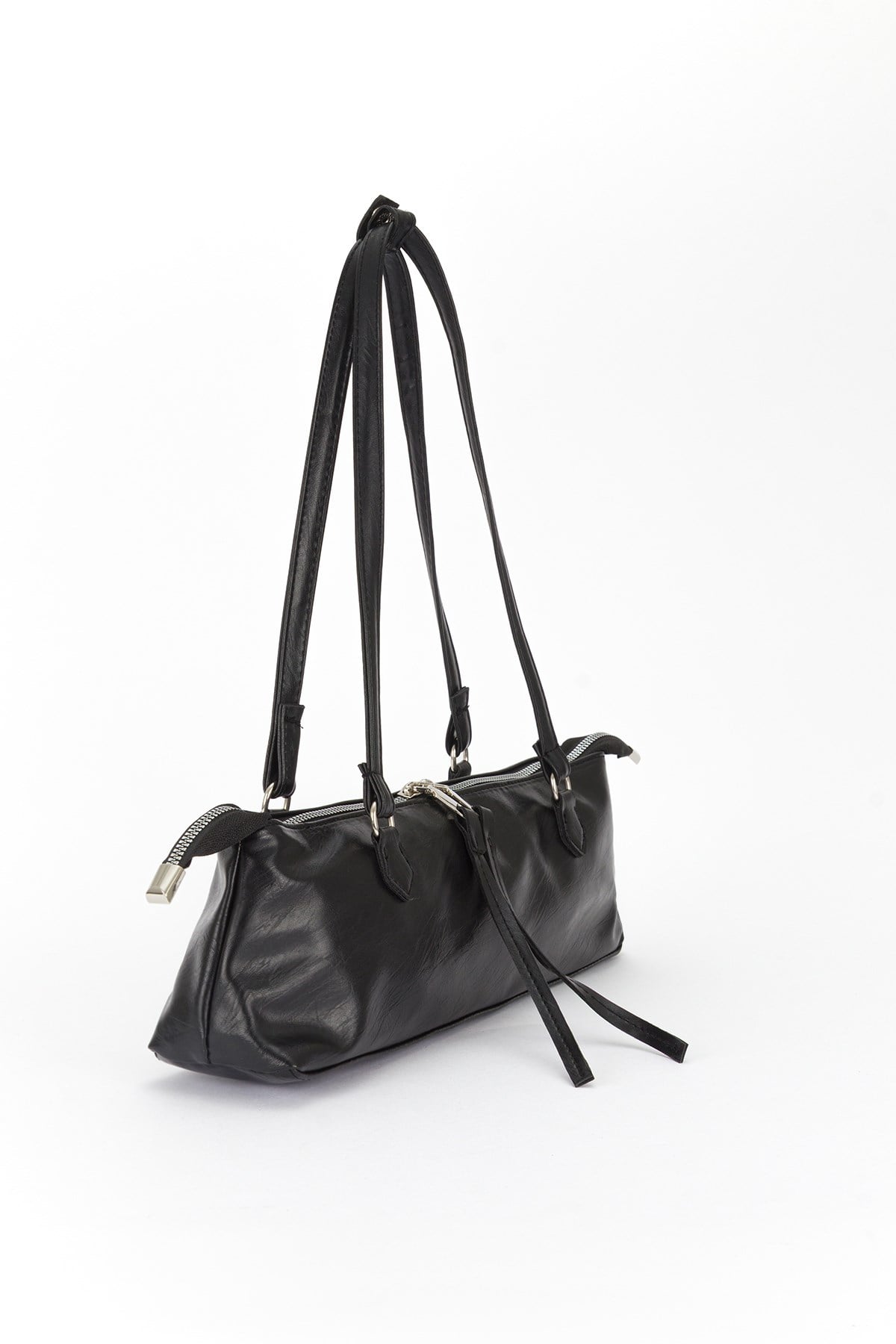 Basic Long Baget Çanta Siyah
