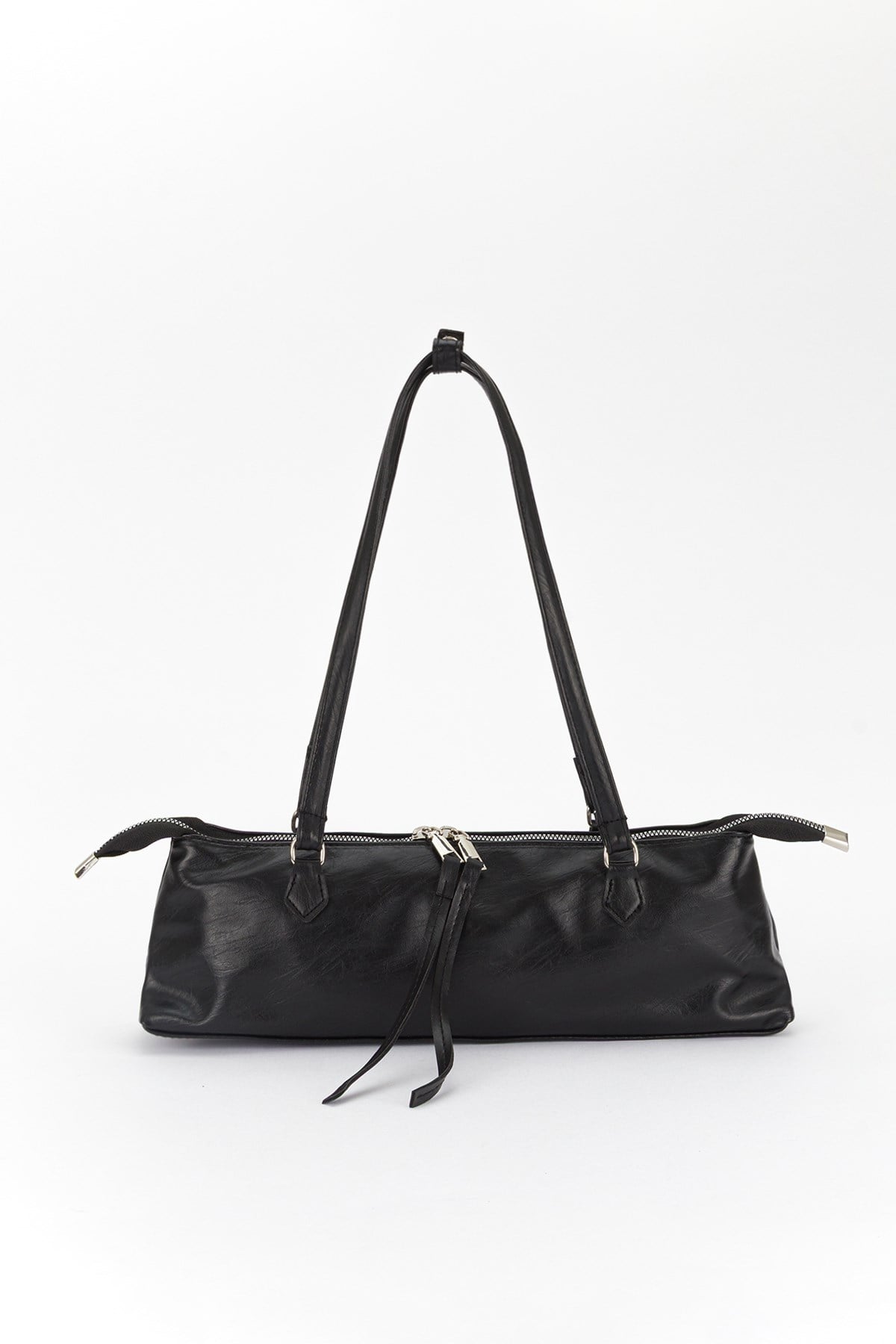 Basic Long Baget Çanta Siyah