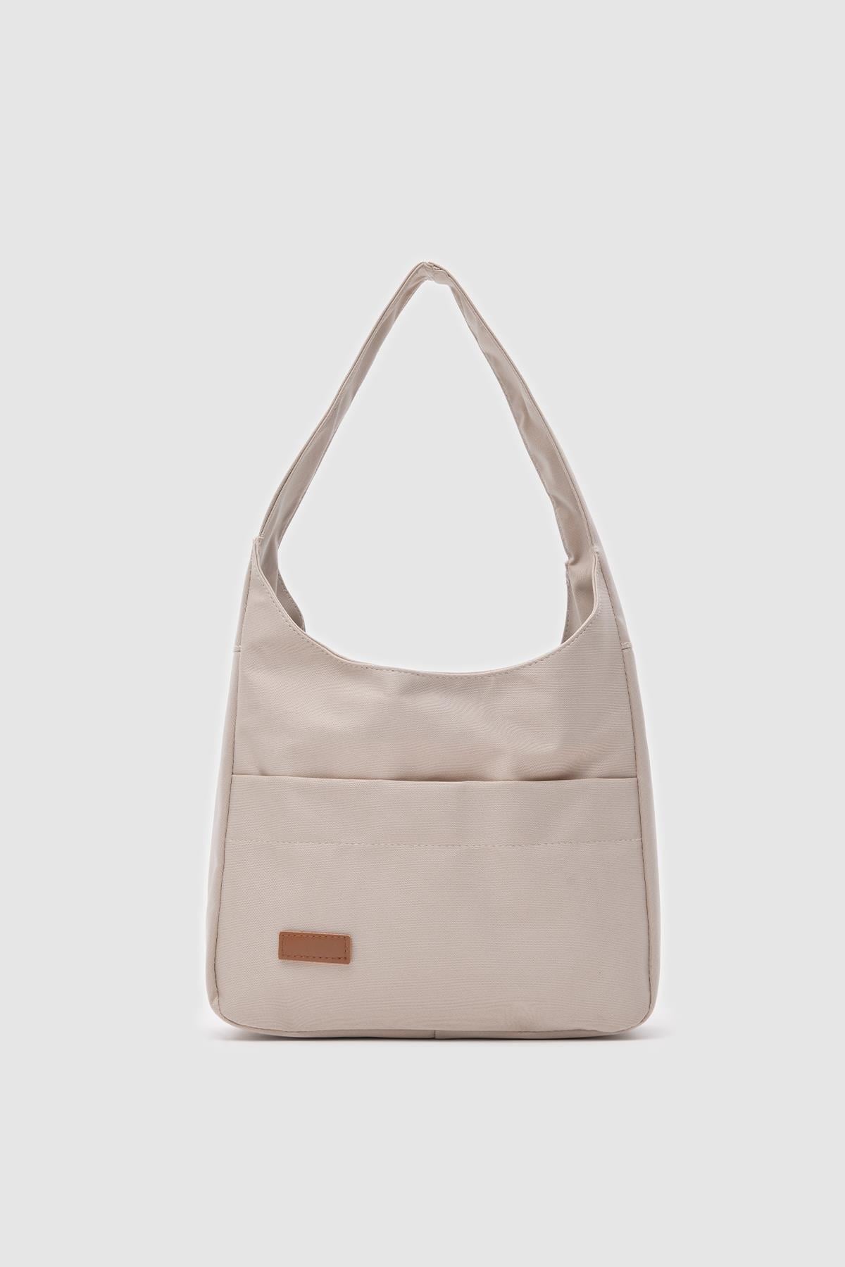 Basic Omuz Çantası Bej