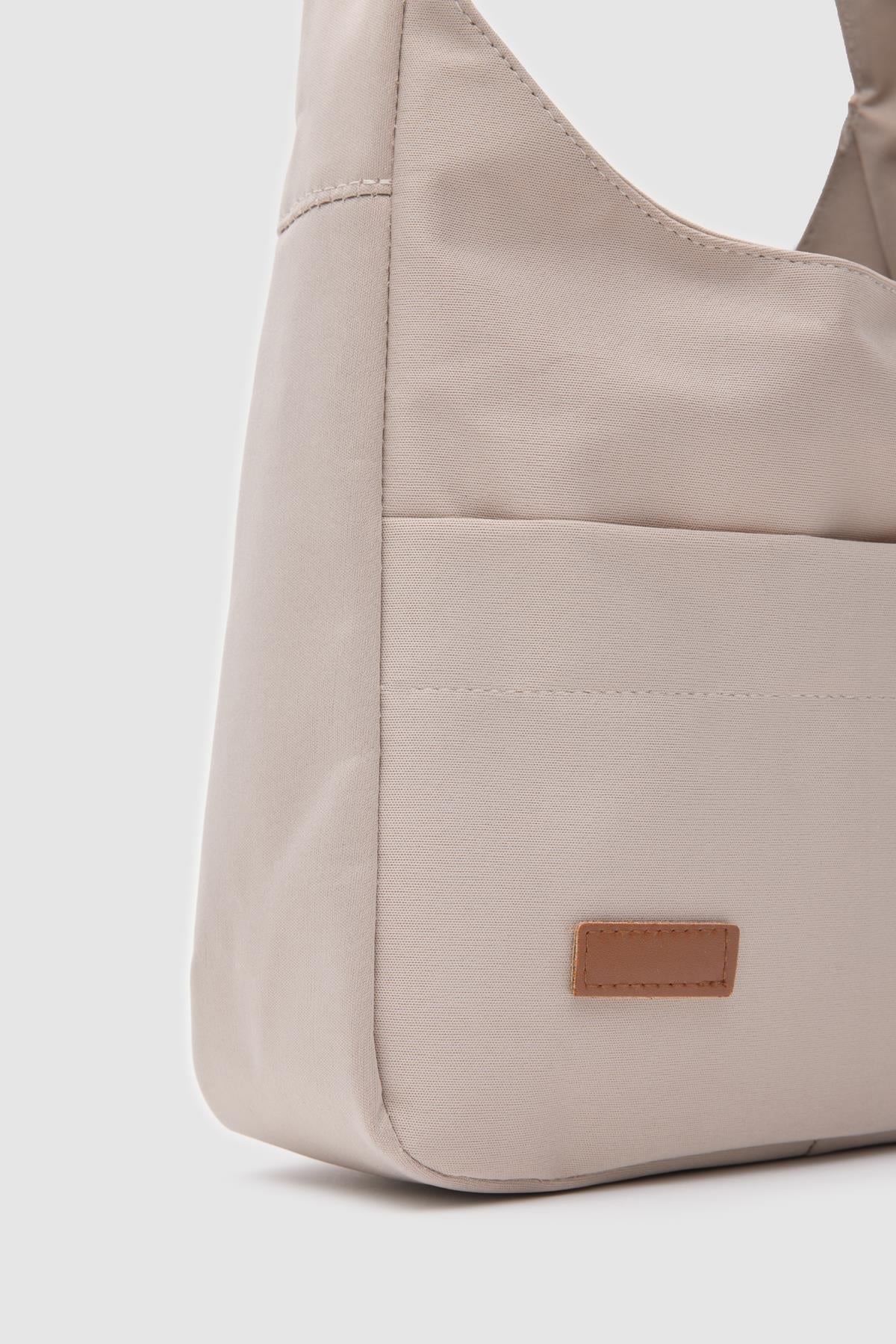 Basic Omuz Çantası Bej