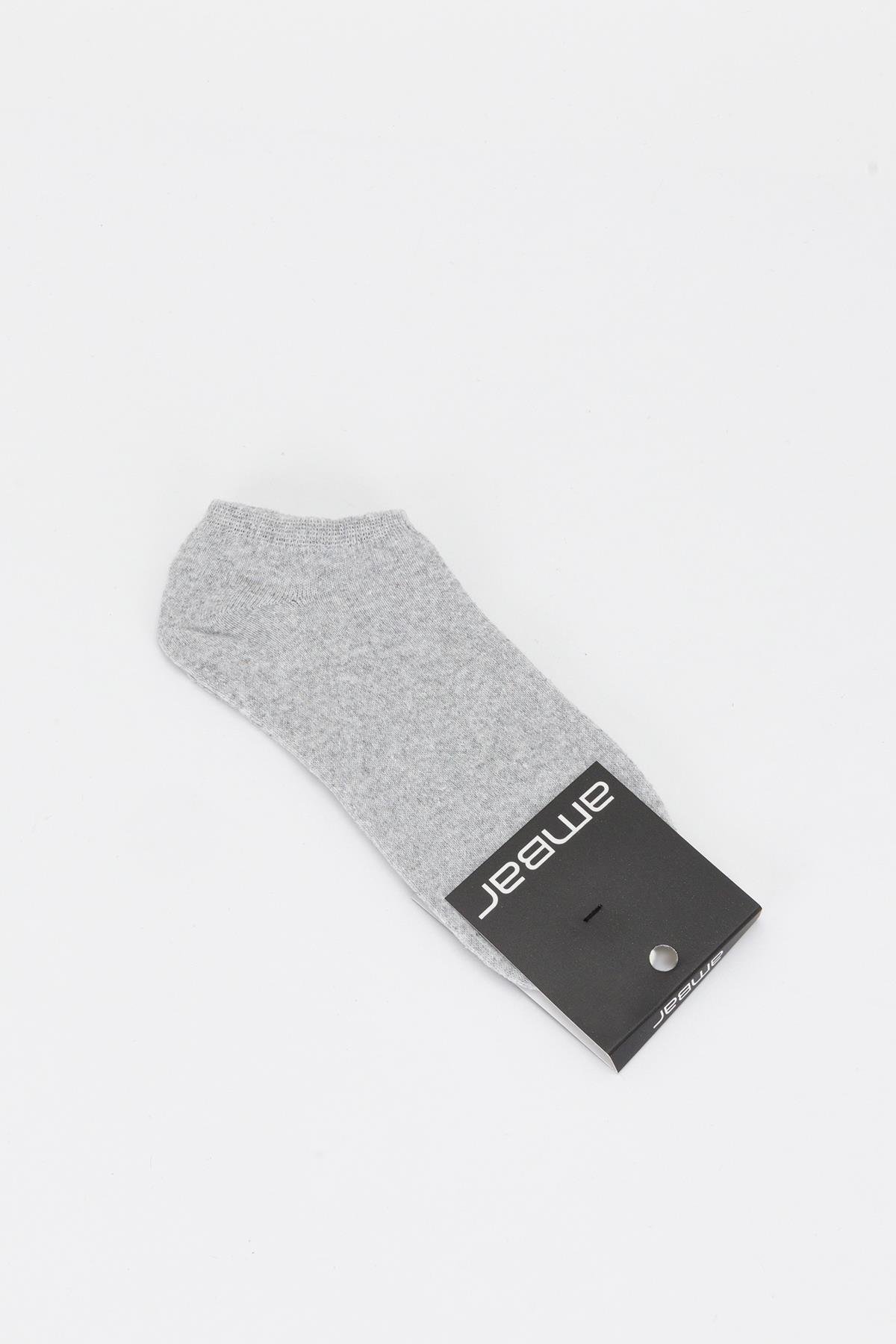 Basic Patik Çorap Gri